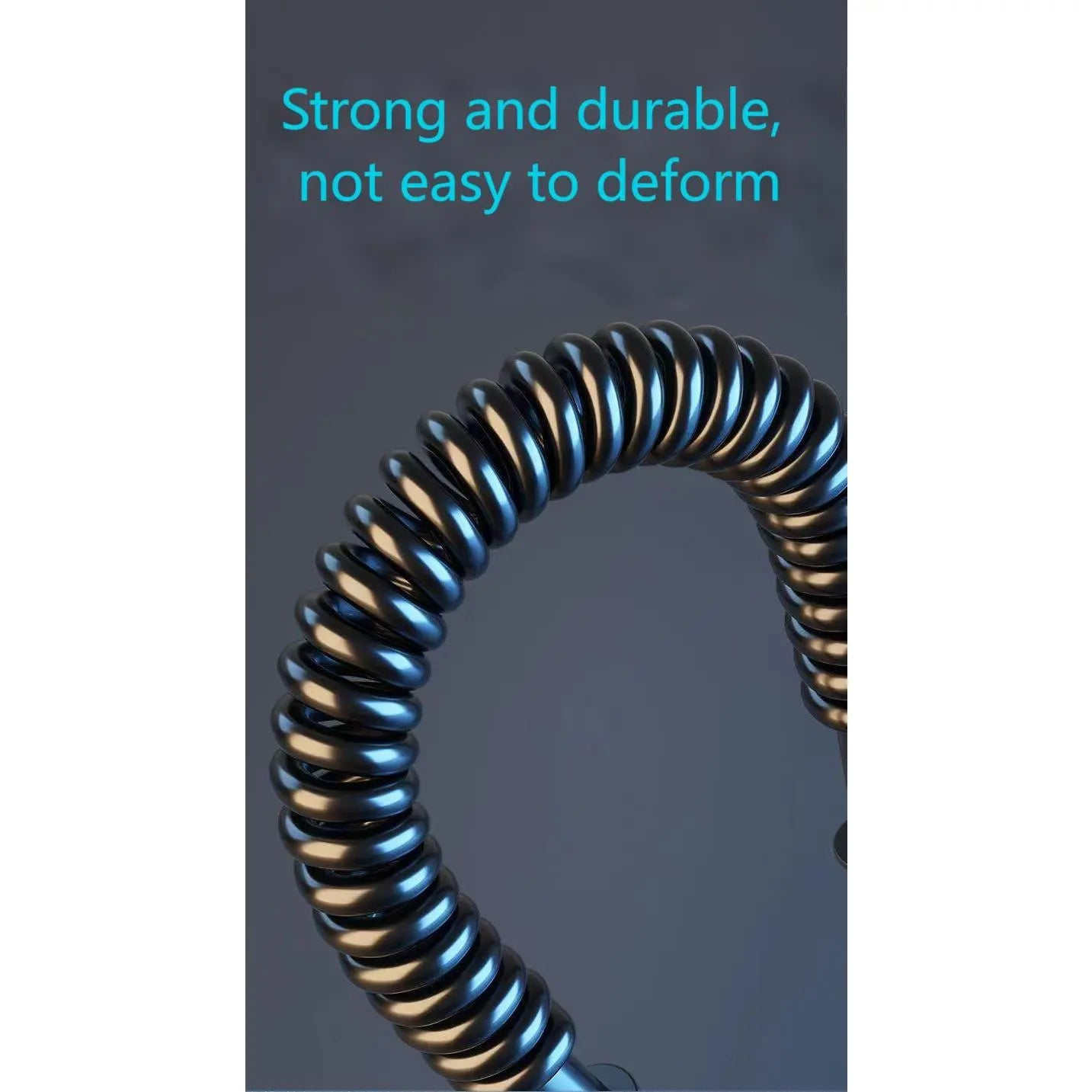Carbon Fiber Strong Spring Bar - Home Strength Training Equipment with Protective Net Rope, Multi-Muscle Upper Body Workout, Multiple Strength Options, Hand Grip Exerciser, Workout Hand Gripper, Twister Arm Trainer, Forearm Strengthener for Office Workers