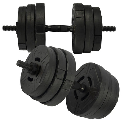 Fitvids 4-in-1 Adjustable Dumbbell Set - 60 lbs Free Weight System with Connector