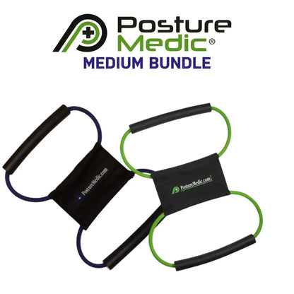 Posturemedic Dynamic Posture Correction Training System - Adjustable Resistance Support Device (XS-2XL) for Upper Back, Shoulder, and Neck Pain Relief, Designed to Strengthen Postural Muscles and Correct Slouching for All Ages